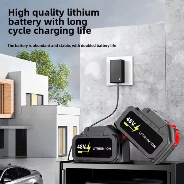 Portable Rechargeable High Pressure Water Gun Wireless Car Wash Machine Home Use Drug Disposal Cleaning Tool Compact Size - Image 2
